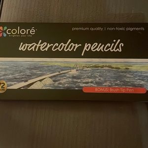 Watercolor pencils 👏